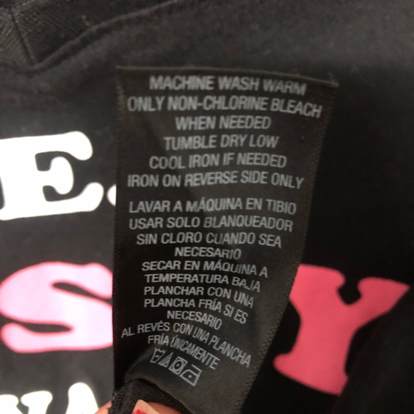 Joe boxer Women black graphic T- shirt M - Picture 4 of 4